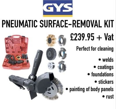 GYS PNEUMATIC SURFACE-REMOVAL KIT