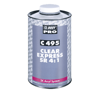 HB Body 495 Express Rapid Clearcoat SR 4:1 (1L/5L)