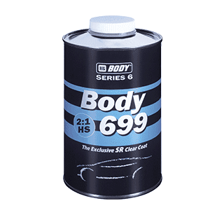 HB BODY 699 2:1 CLEARCOAT SR (Various Sizes)