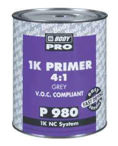 HB BODY 980 1K LOW VOC PRIMER GREY select size