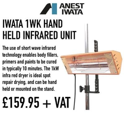 Iwata 1kW Hand held Infrared Unit