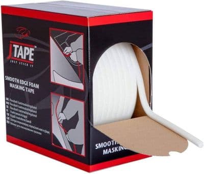 Jtape Smooth Edge Foam Masking Tape Box 13mm x 50m by JTAPE