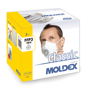 Moldex Mask Classics Valve FFP3NR D (5 pack)
