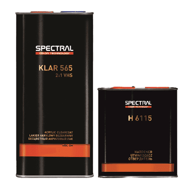 Novol Spectral 565-00 5L Clearcoat + 2.5L H6115 Activator