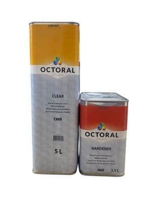 Octoral C600 Rapid  Clearcoat Kit 7.5L