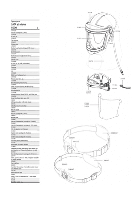 SATA Air Vision 5000 Spare Parts