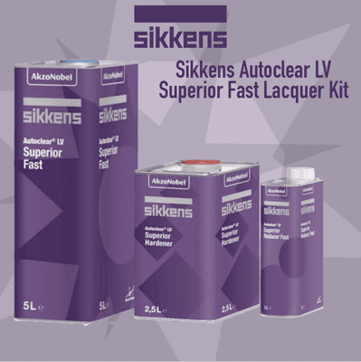 Sikkens Autoclear LV Superior Fast Lacquer Kit 7.5L or 8.5L with Thinners