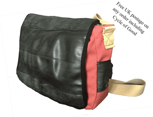Cycle of Good Katunda Inner Tube Courier Bag