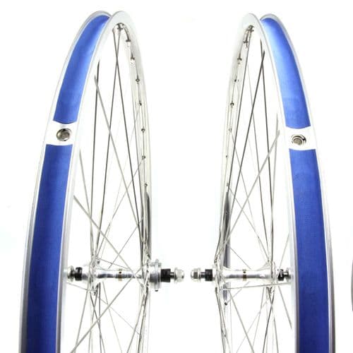Paire De Roues Campagnolo Record Pista/Track – 28H – 700c – Argent – Occasion