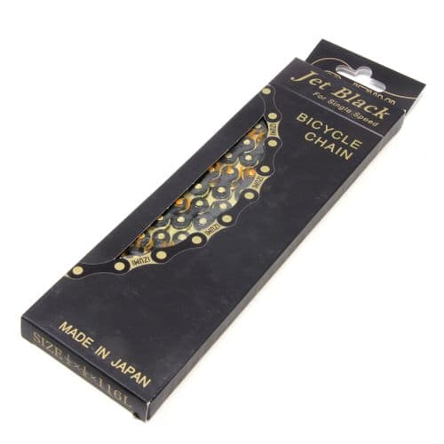 Izumi 1/8" Chain - Jet Black/Gold 116L
