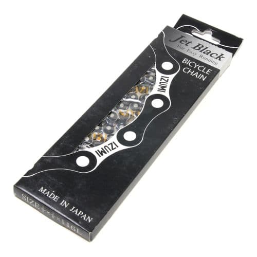 Izumi 1/8" Chain - Jet Black/Silver 116L