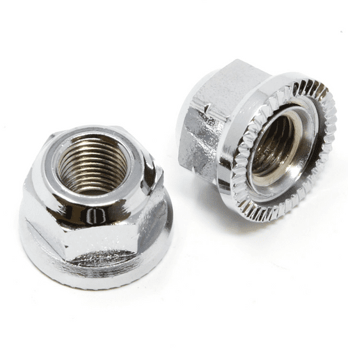 Miche Pista Serrated Track Nuts (Pair)