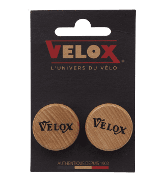 thumbnail image 2 of VELOX Bike Bar End Plugs - Thermoplastic Handlebar Caps For Bicycles - Made In France (Pair) 2 of 6