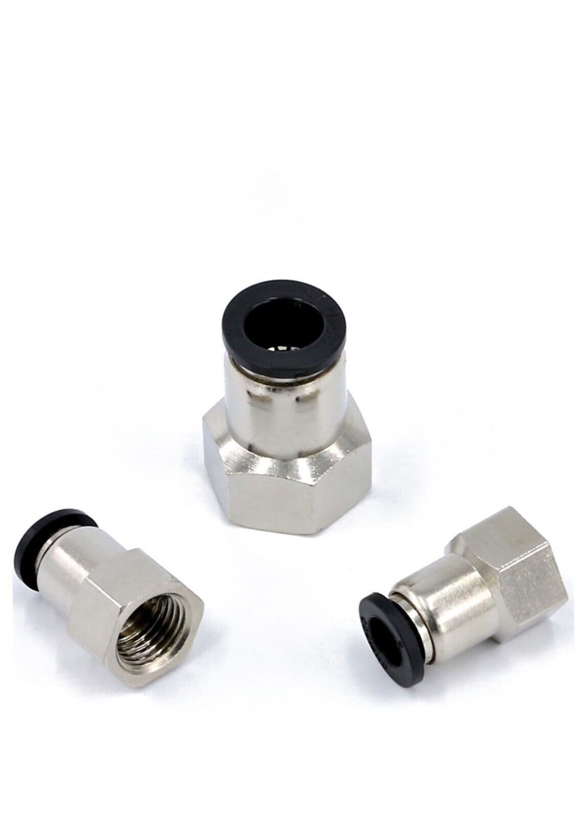 BSP Female Thread Metric Push Fit Pneumatic Water etc
