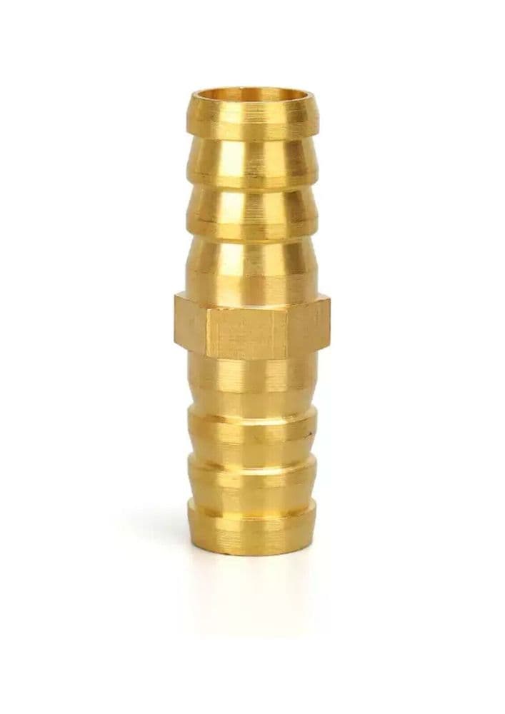 Hose Fuel line joiner 10mm 3/8 Brass Pipe repair fitting water Hose connect