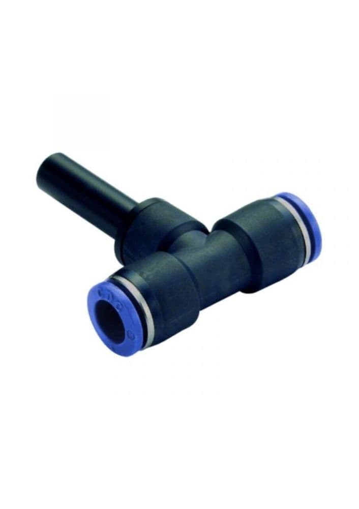 Push Fit Stem Plug in Branch Tee Metric Push in Fittings Stem Adaptor ...