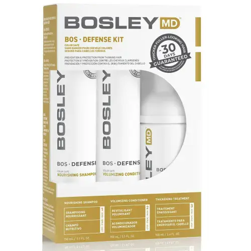 BosleyMD Hair Loss Colour Safe Starter Pack (BOSDefense)
