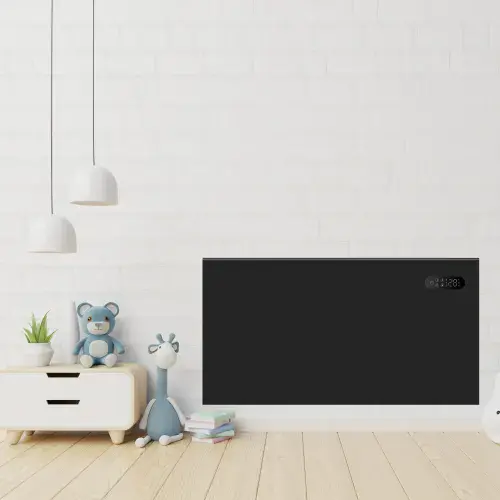 Everything Heaters 1500W Electric Panel Heater (Black)