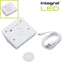 Integral LED Night Lights: Twin Pack