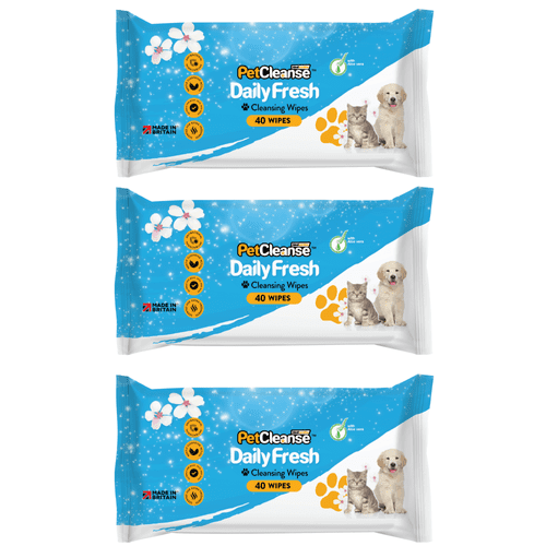 Medisanitize Pet Dog Cleaning Wipes (40 Wipe Packs)