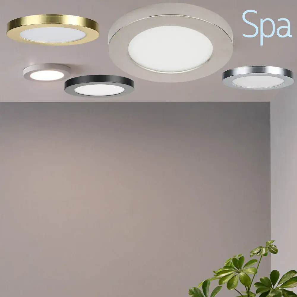Spa Tauri LED Ceiling Wall or Recessed Bathroom Lighting