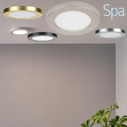 Spa Tauri LED Ceiling Wall or Recessed Bathroom Lighting