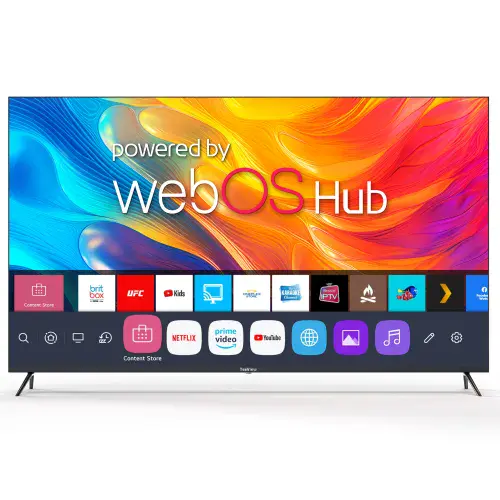TeeView 70" Smart QLED TV Ultra HD with Freeview Bluetooth & WiFi