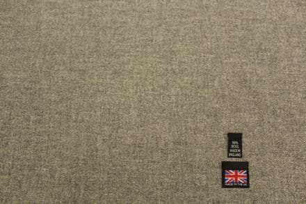 100% Lambswool Plain Twill Tweed Fabric | DL13