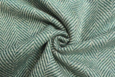 Heavyweight Pure New Wool Herringbone Tweed Fabric | DQ60