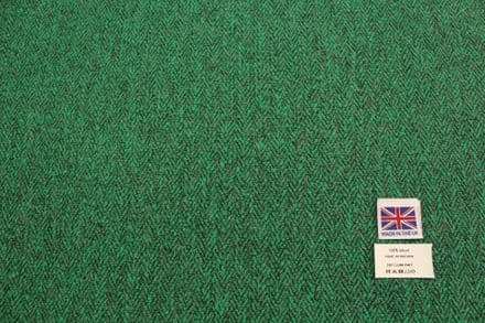 Heavyweight Pure New Wool Herringbone Tweed Fabric with a Boucle Yarn| DQ72