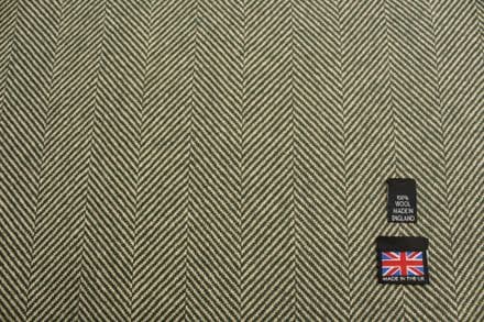 Lambswool Tweed Large Herringbone Design | DM86