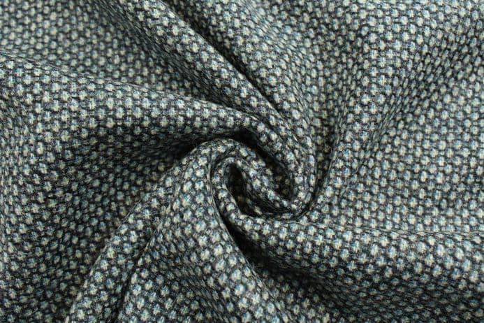 Pure New Wool Birdseye Weave Tweed Design Fabric | DQ39