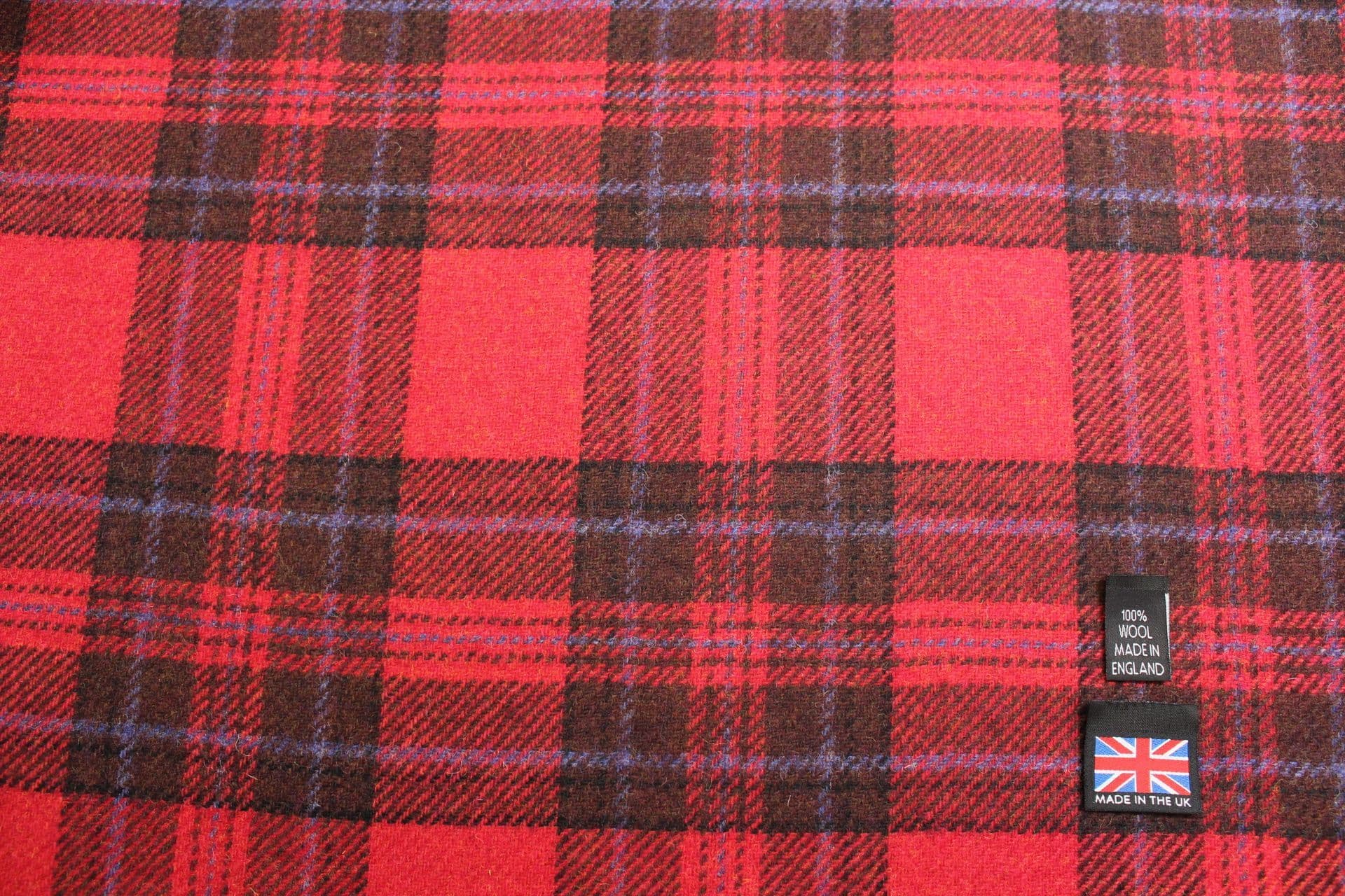 Pure New Wool Plaid Tweed Fabric DM14 pure-new-wool-plaid-tweed-fabric-dm14