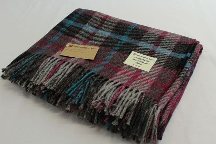 Pure New Wool Throw Made In Yorkshire (Glen Finnan)