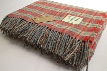 Pure New Wool Throw Made In Yorkshire (Malham)