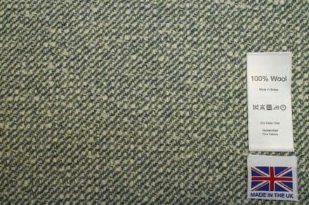 Pure New Wool Twill Tweed Fabric with a Boucle Yarn | DR46