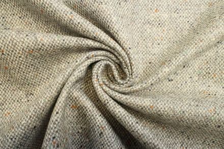 Pure Wool Donegal Tweed Fabric in a Hopsack Weave | DR04