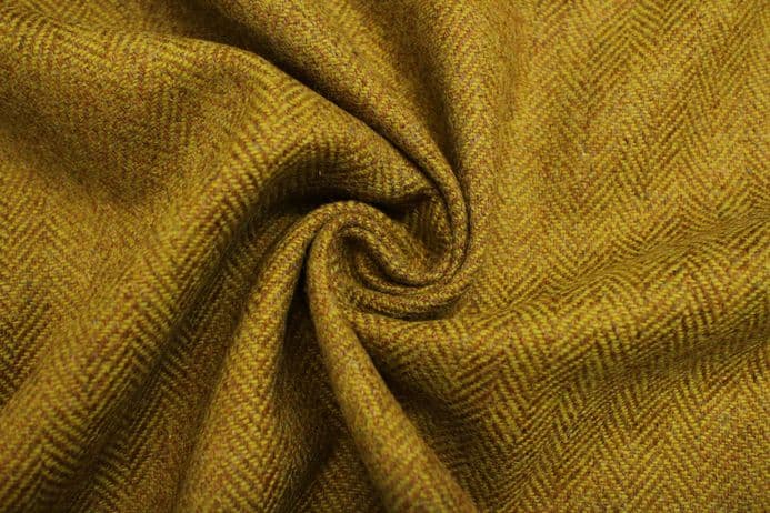 Pure Wool Herringbone Tweed Fabric DR59