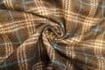 Pure Wool Plaid Tweed Fabric | DQ77