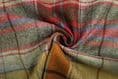 Pure Wool Plaid Tweed Fabric | DR33