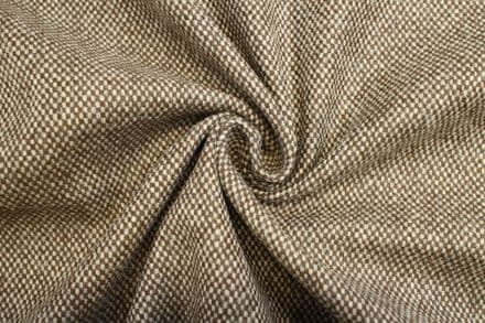 Pure Wool Tweed Fabric in a Hopsack Weave | DR08