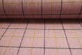Tweed Windowpane Check Design Fabric 100% Wool | DR25