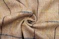 Tweed Windowpane Check Design Fabric 100% Wool | DR29