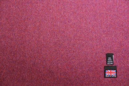 Wool Tweed Herringbone Fabric with a Milled Semi-Blind Finish | DZ86