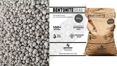 BENTONITESEAL Pure Sodium Bentonite Swelling Clay 20Kg Bag