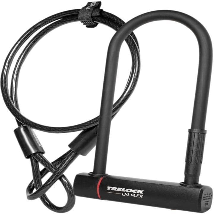 Trelock U4 230mm D-Lock and Cable