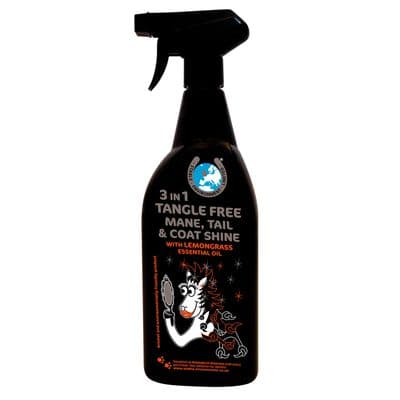 3 IN 1 TANGLE FREE MANE,TAIL & COAT SHINE