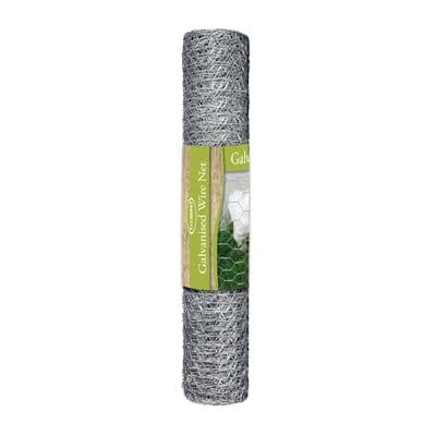 50mm Galvanised Wire Net 0.6m x 10m