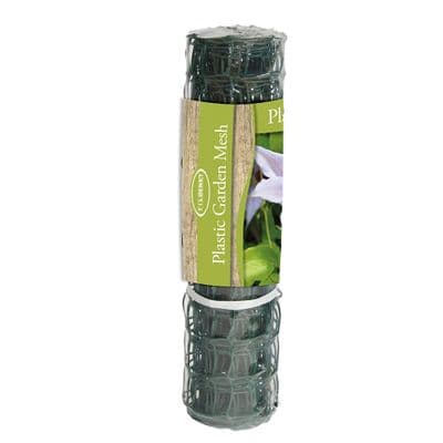 50mm Plastic Garden Mesh Mini-Roll Green 0.5m x 5m