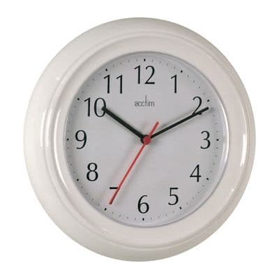Acctim Wycombe Wall Clock - White